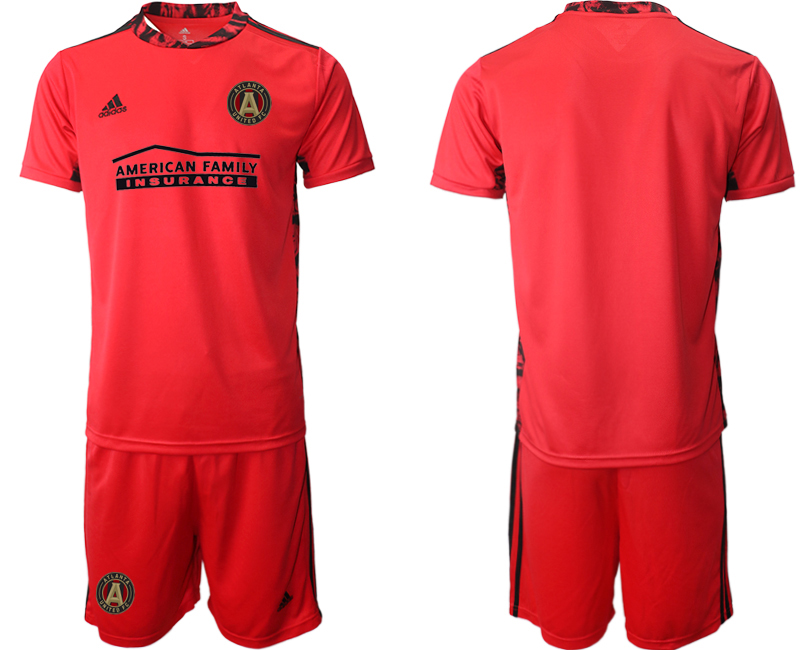 Men 2020-2021 club Atlanta Union red goalkeepe Soccer Jerseys1